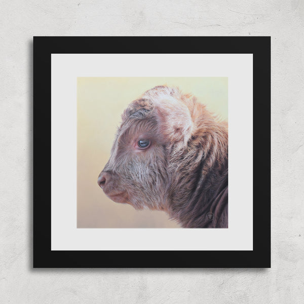 Sam Dolman Tilly Cow Fine Art, Black frame